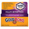 Gold Bond Pain and Itch Relief Lidocaine Cream - Bloody Wolf Tattoo Supply