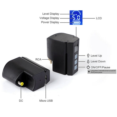 Battery Pack - RCA 2400mAh - Bloody Wolf Tattoo Supply