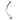 Bent Barbell Internally Threaded - Bloody Wolf Tattoo Supply