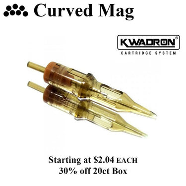 Kwadron Curved Mag Cartridges - Bloody Wolf Tattoo Supply