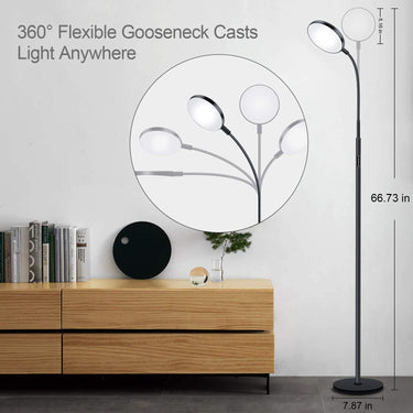 LED Floor Lamp with Remote