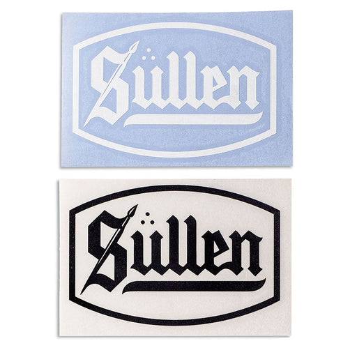 Sticker - Sullen Blaq Letter Logo - Bloody Wolf Tattoo Supply