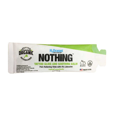 Nothing 0.5oz Packet H2Ocean Topical Numbing Cream - Bloody Wolf Tattoo Supply