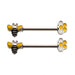 Bee and Honeycomb Nipple Barbell Set - Bloody Wolf Tattoo Supply