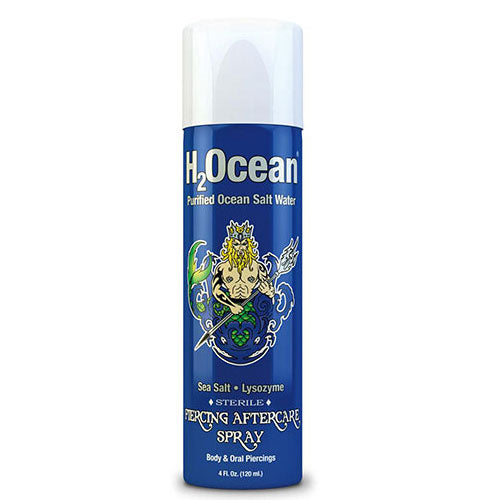 Piercing Aftercare Spray by H2Ocean - Bloody Wolf Tattoo Supply