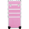 Rolling Travel Case - Pink - Bloody Wolf Tattoo Supply