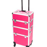 Rolling Travel Case - Hot Pink - Bloody Wolf Tattoo Supply