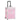 Rolling Travel Case - Pink Compact - Bloody Wolf Tattoo Supply