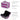 Travel Case - Purple Aluminum - Bloody Wolf Tattoo Supply