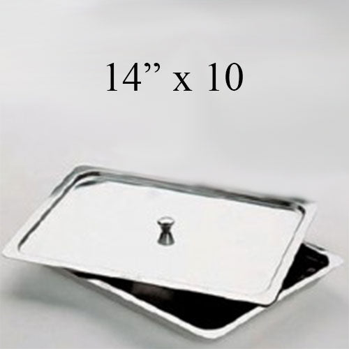 Steel Tray with Lid - Bloody Wolf Tattoo Supply