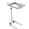 Rolling Steel Mayo Tray - Bloody Wolf Tattoo Supply