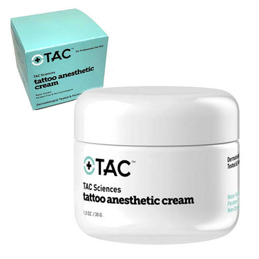 TAC Sciences Tattoo Anesthetic Cream 30g - Bloody Wolf Tattoo Supplies